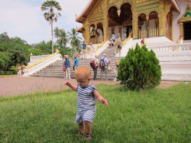 Dominic at palace